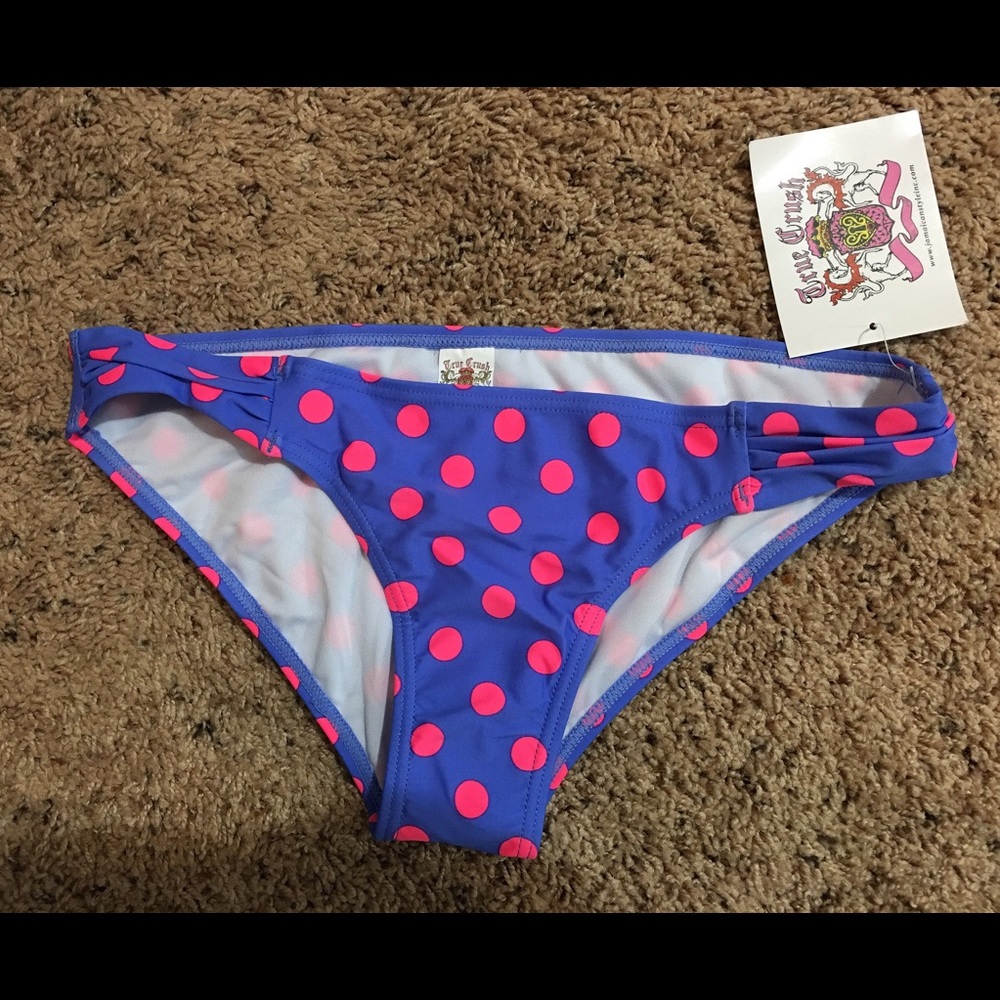 True Crush - Polka Dot Bikini Bottom - Size: L
